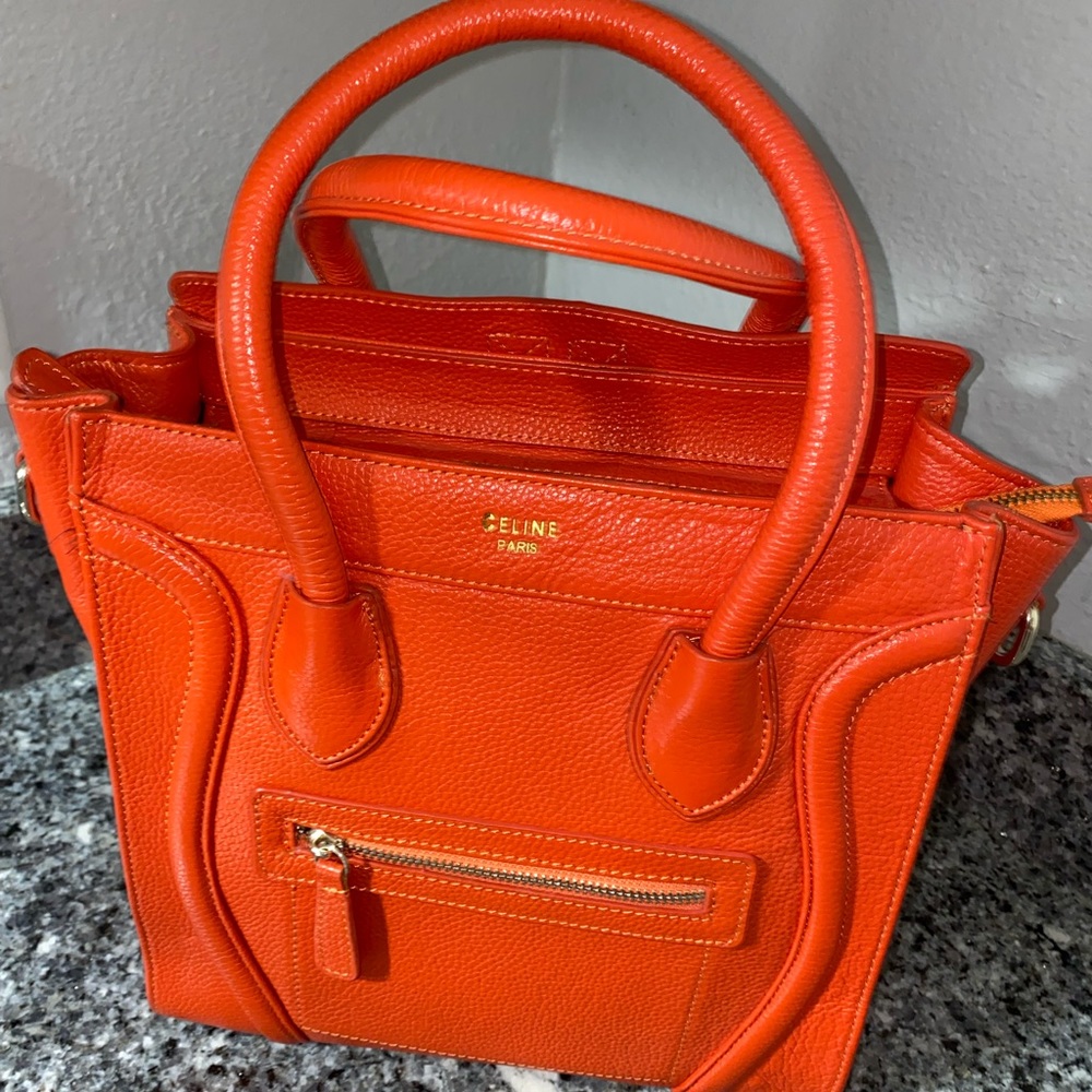 Orange Celine Bag